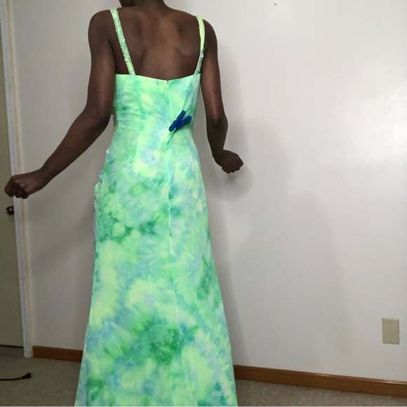 Y2K | LE GALA MON CHERI Mermaid Prom Dress - Picture 9 of 15